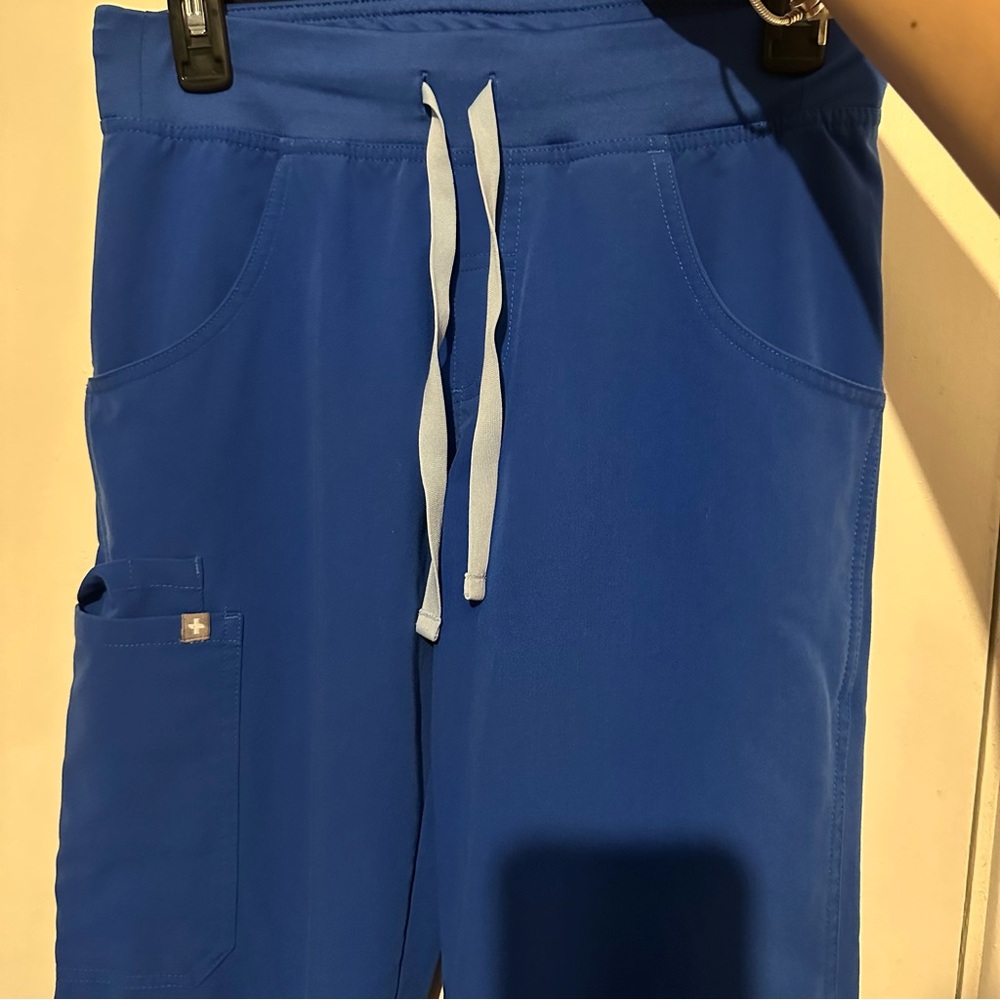 Figs Deep Royal Blue Bottoms
